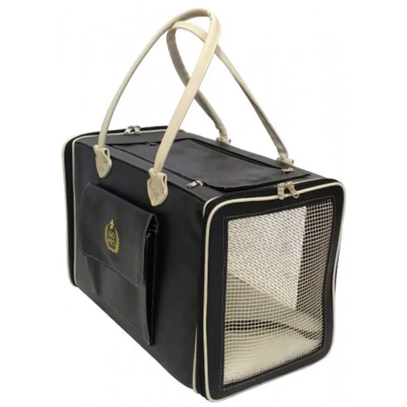 Bolsa São Pet Paris Corino Preto N2