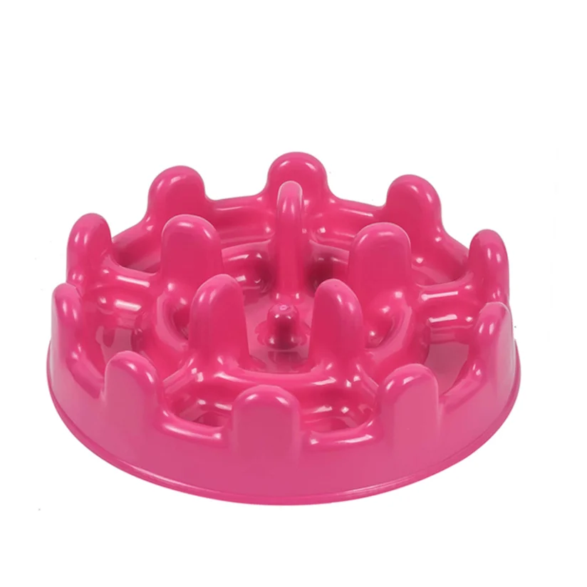 Comedouro Cães Pet Games Lento Pet Fit Pink