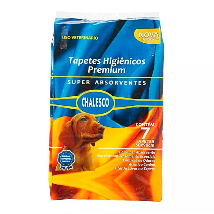 Tapete Higiênico Para Cães Chalesco C/7 Unidades