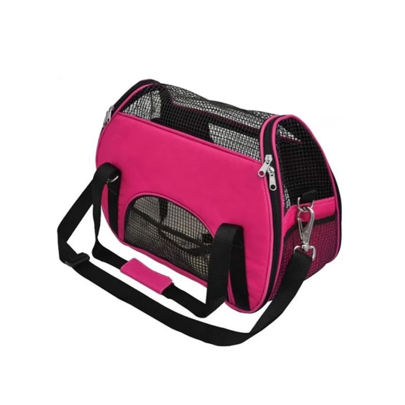 Bolsa São Pet Atenas Nylon 600 Rosa N2