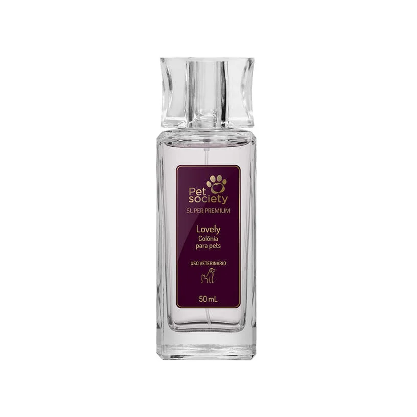 Colônia Lovely Super Premium Pet Society 50ml