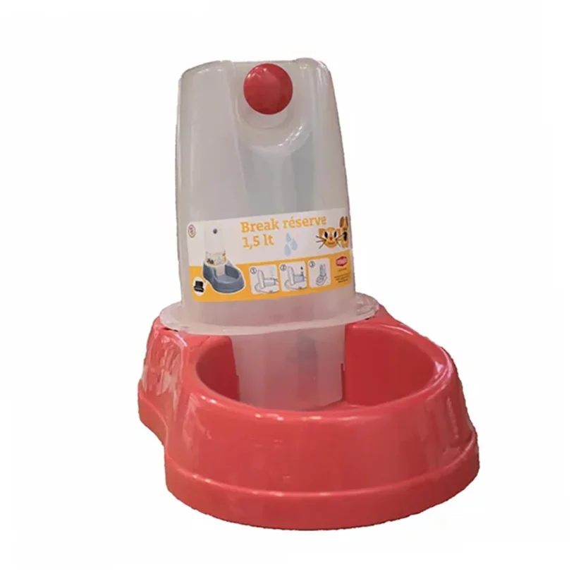 Bebedouro Automático Vermelho Chalesco 1,5L