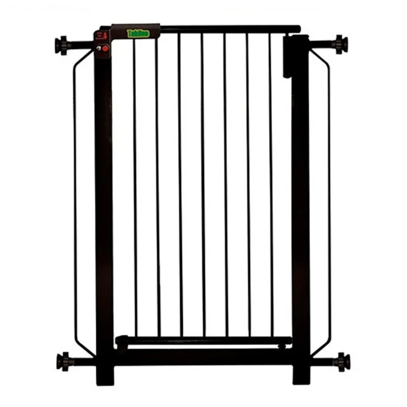 Grade de Porta Plus Preta Tubline