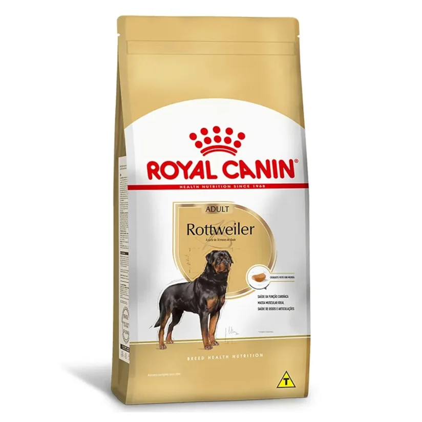 Ração Cães Royal Canin Rottweiller Adultos 12kg
