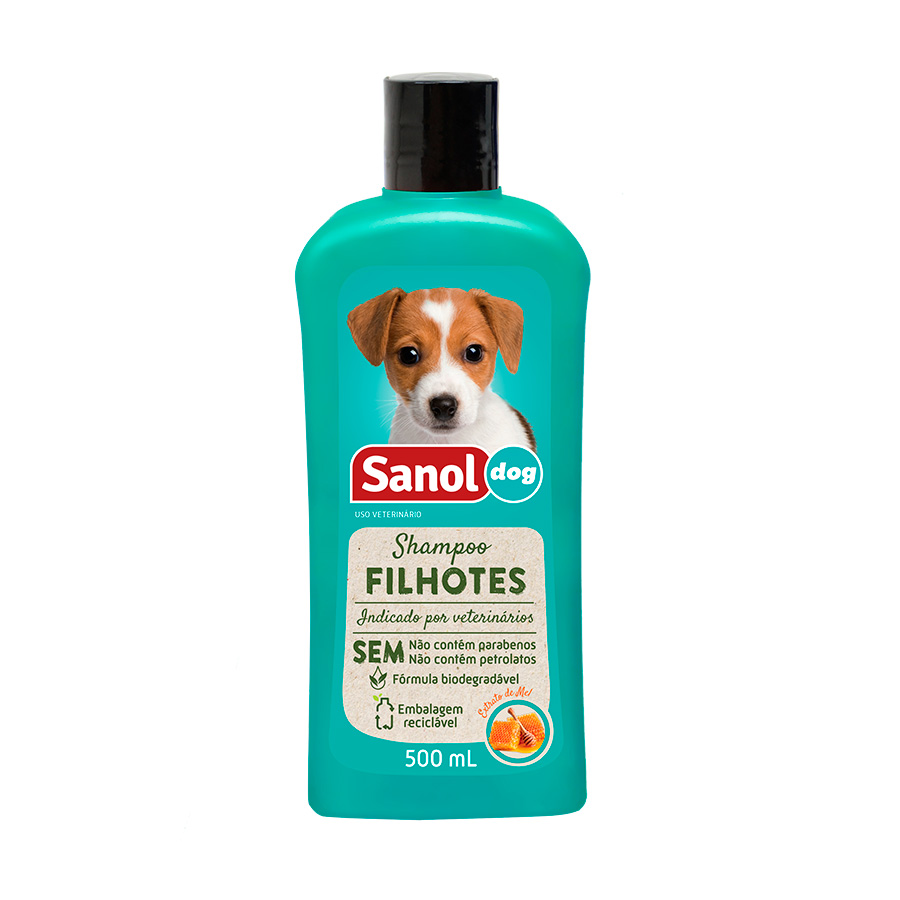 Shampoo Sanol Dog para Cães Filhotes