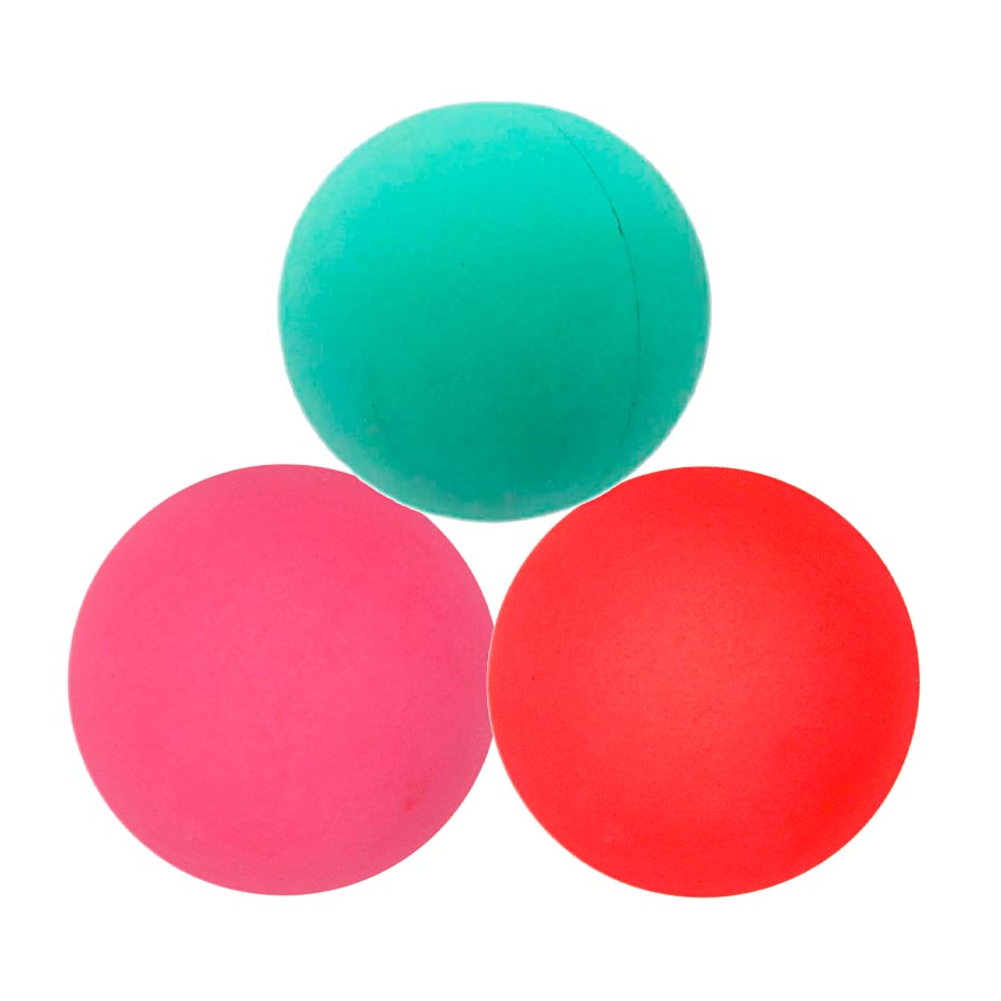Brinquedo LCM Bola de Borracha Oca para Cães - Cores Sortidas