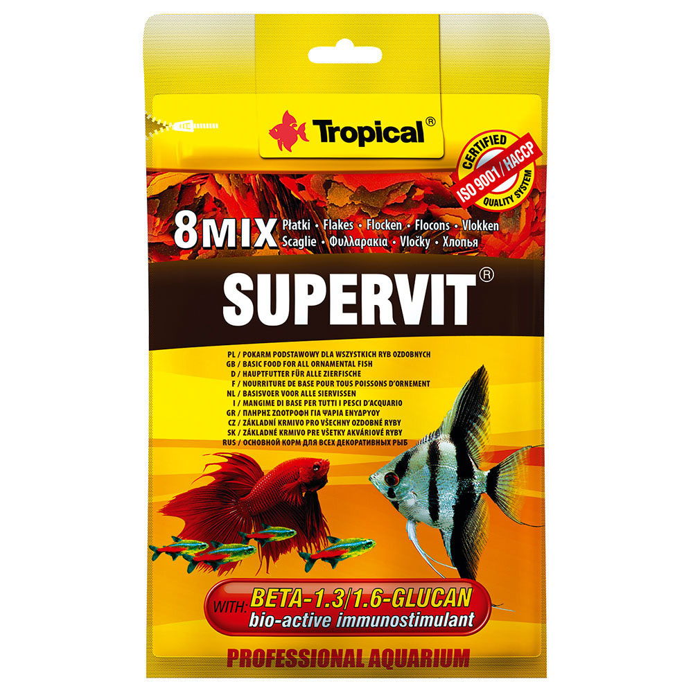 Alimento Tropical Supervit Sachê para Peixes - 12g