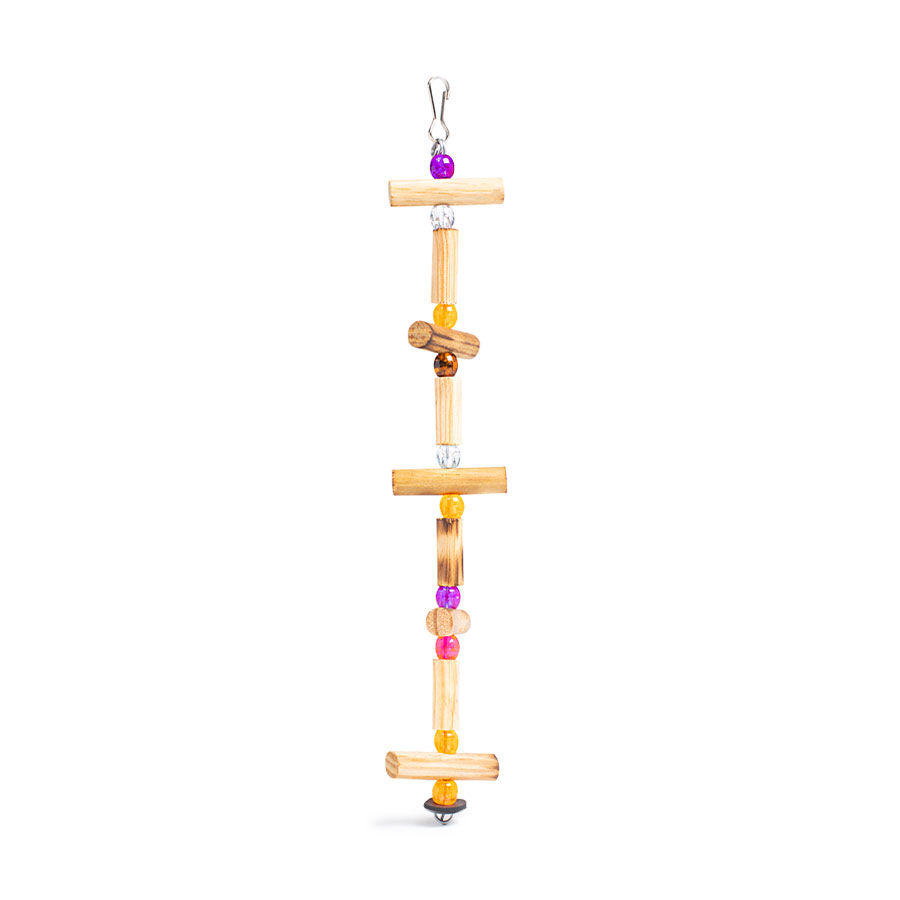 Brinquedo Passaritos Toys Para Pássaros Cordão Escada