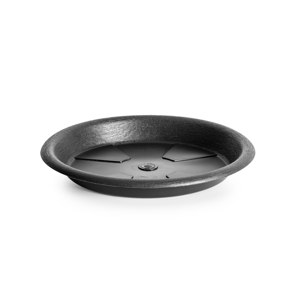 Prato Okla PC Preto para Jardim