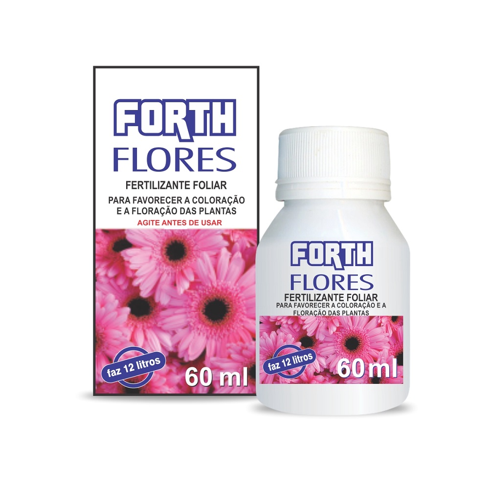 Fertilizante Líquido Concentrado Forth Para Flores - 60 ml