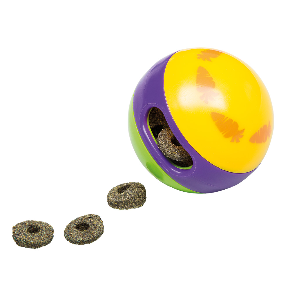 Brinquedo Ferplast Para Roedores Bola Dipenser de Alimento