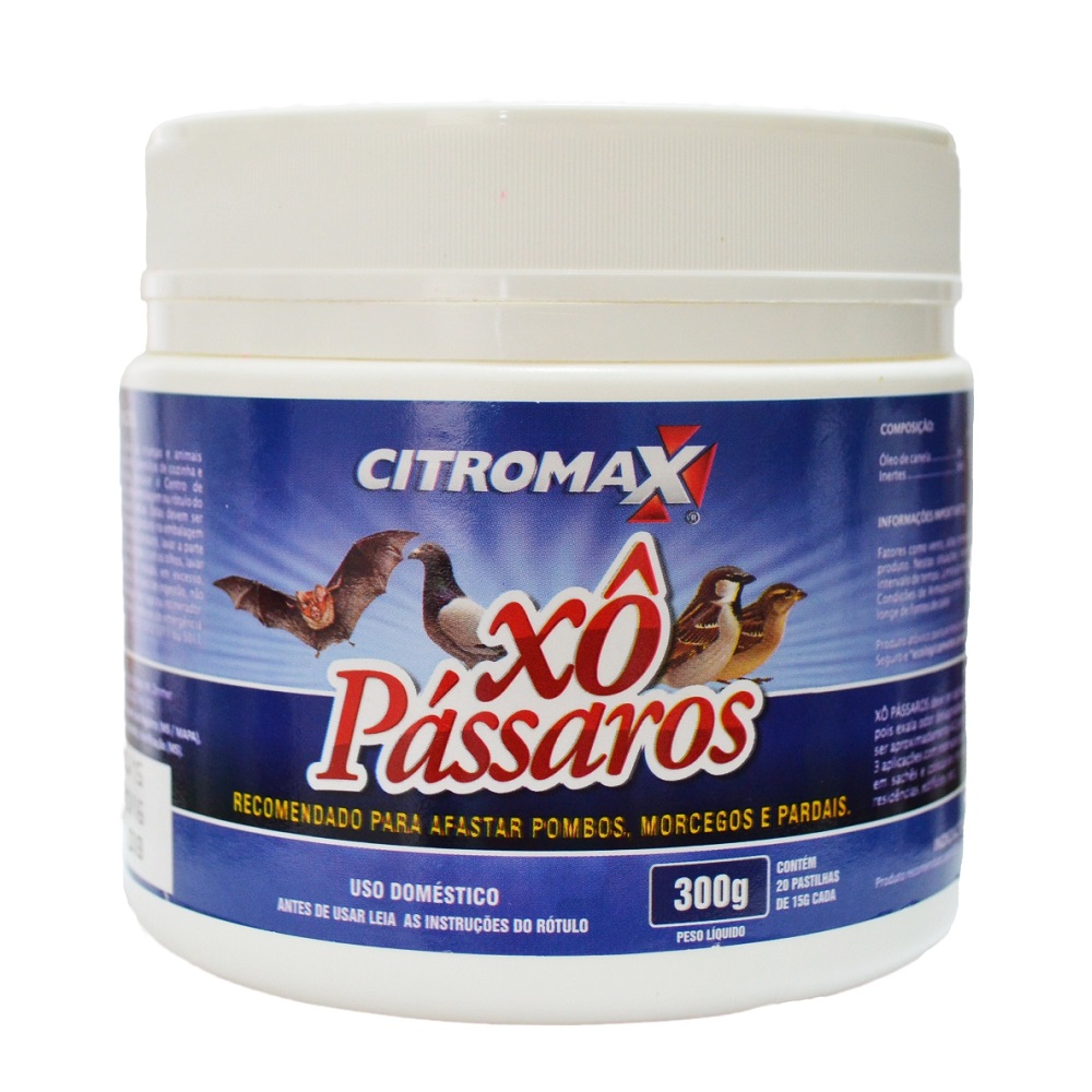Repelente Citromax Xô Pássaros