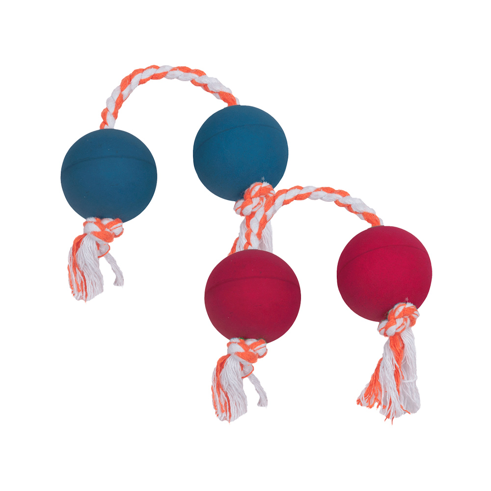 Brinquedo LCM Dental Bone Halteres para Cães - Cores Sortidas