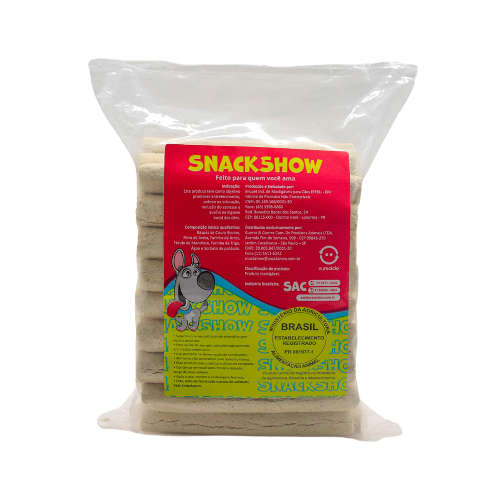 Osso Snack Show Palito Kr155 para Cães - 1kg