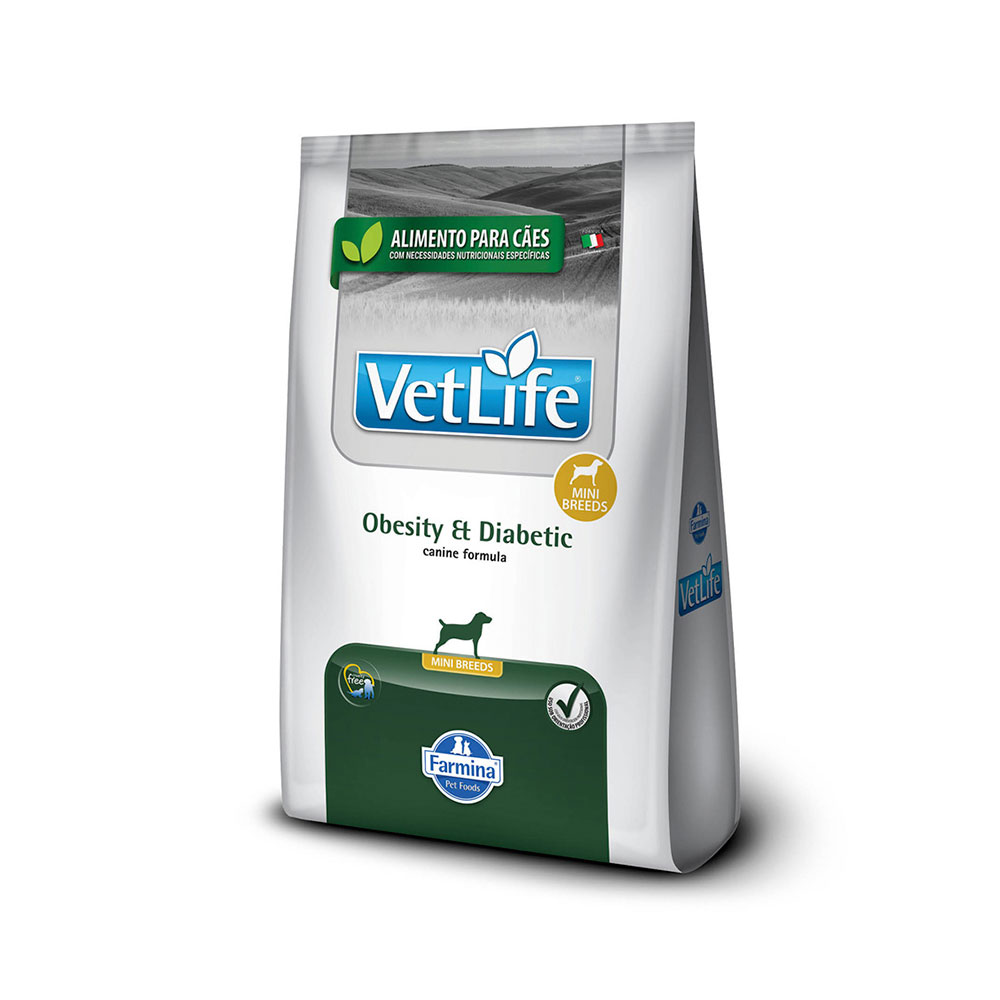 Ração Vet Life para Cães Obesity Mini