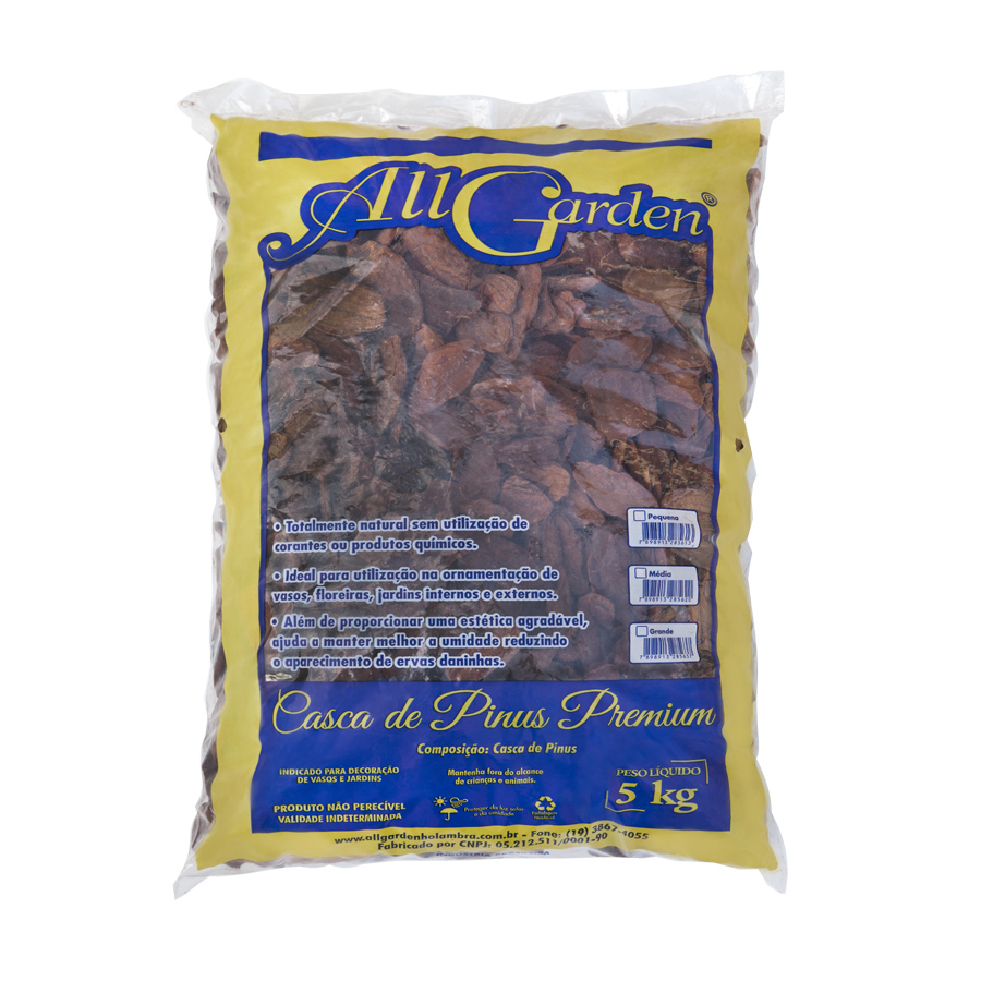 Casca de Pinus All Garden Premium