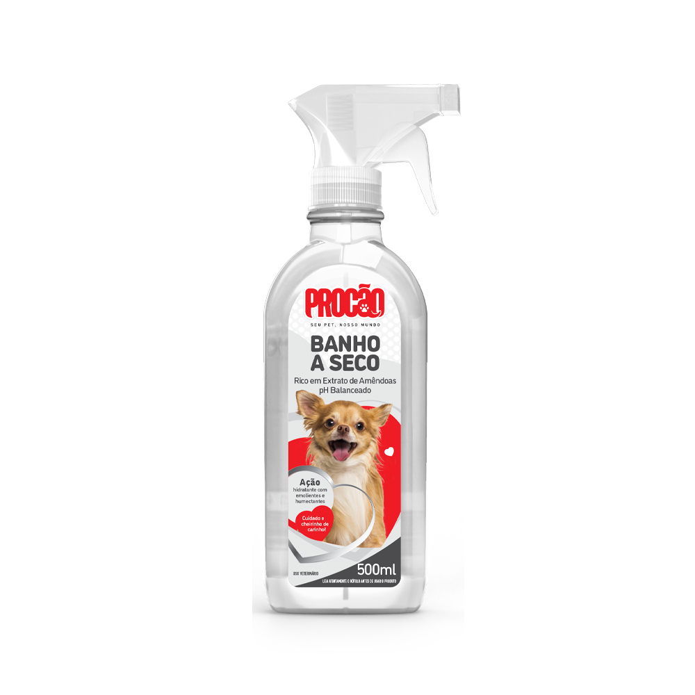 Banho a Seco Procão para Cães 500 ml