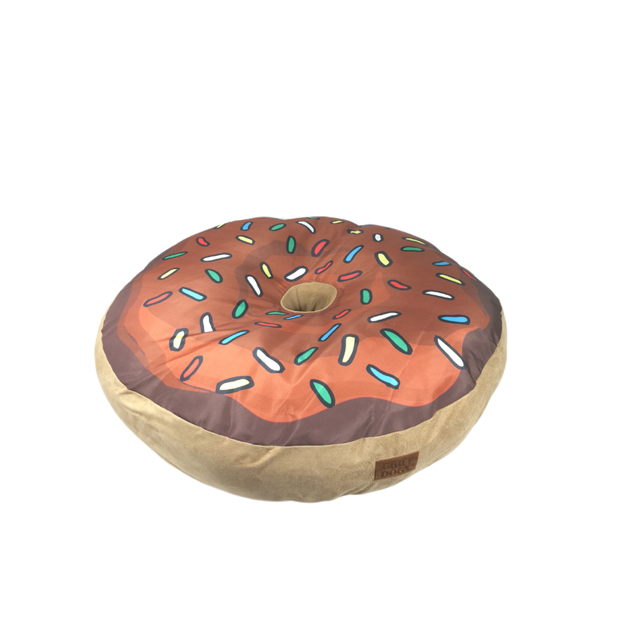 Cama Griff Dog para Cães Donut Marrom