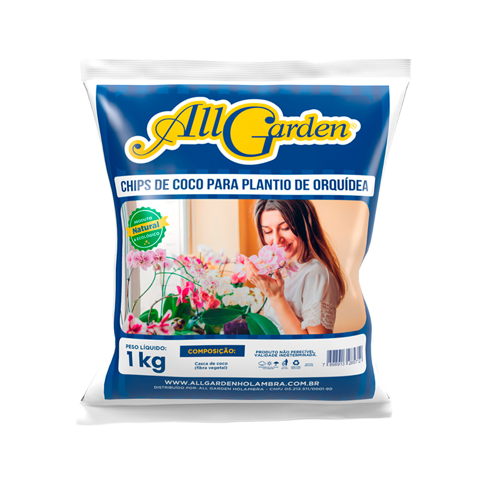 Chips de Coco All Garden para Orquídeas - 1kg