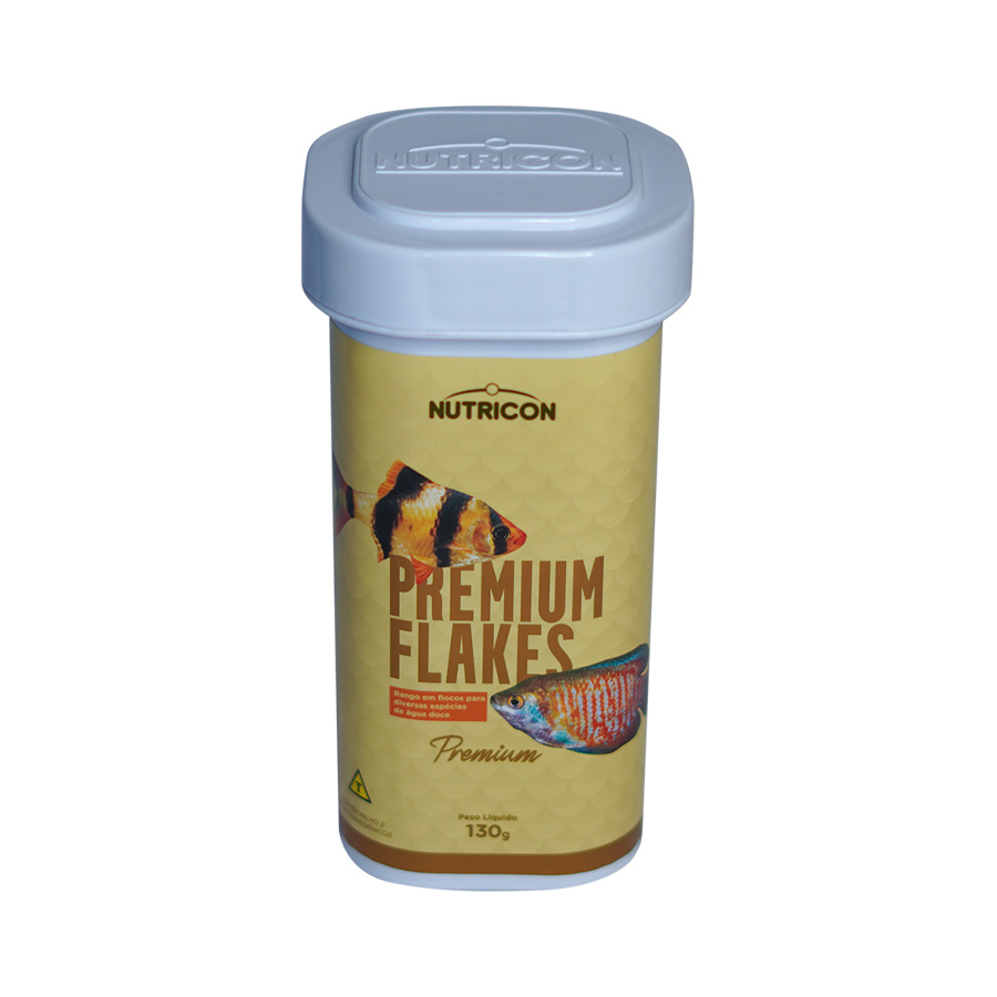 Ração Nutricon Premium Flakes para Peixes