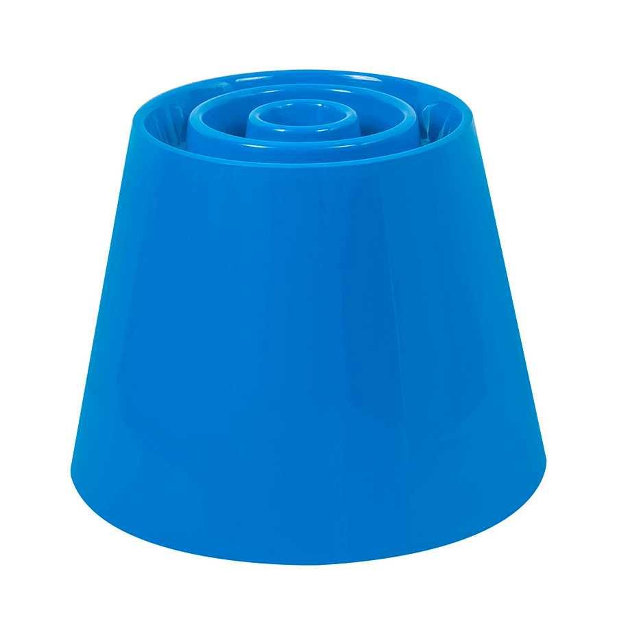 Comedouro Alto e Lento Pet Games Dog Eat Azul para Cães