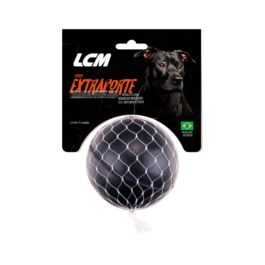 Brinquedo Bola Borracha Extra Forte LCM para Cães