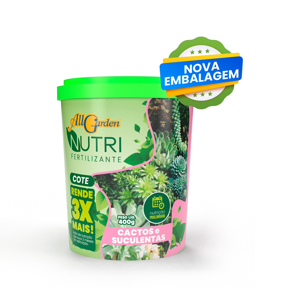 Adubo Nutri Suculenta All Garden 400gr
