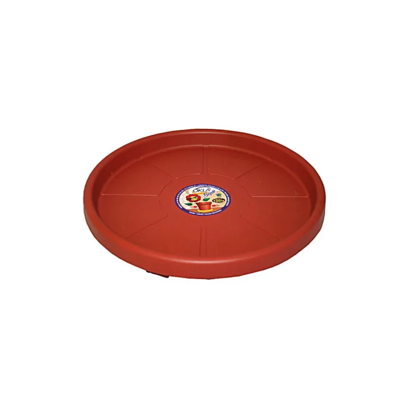 Prato com Rodas Marrom Skate Okla 35cm