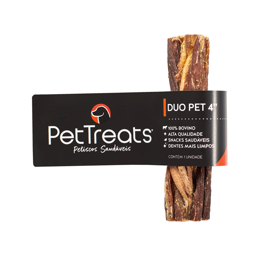Osso PetTreats Duo Pet para Cães - 1 unidade