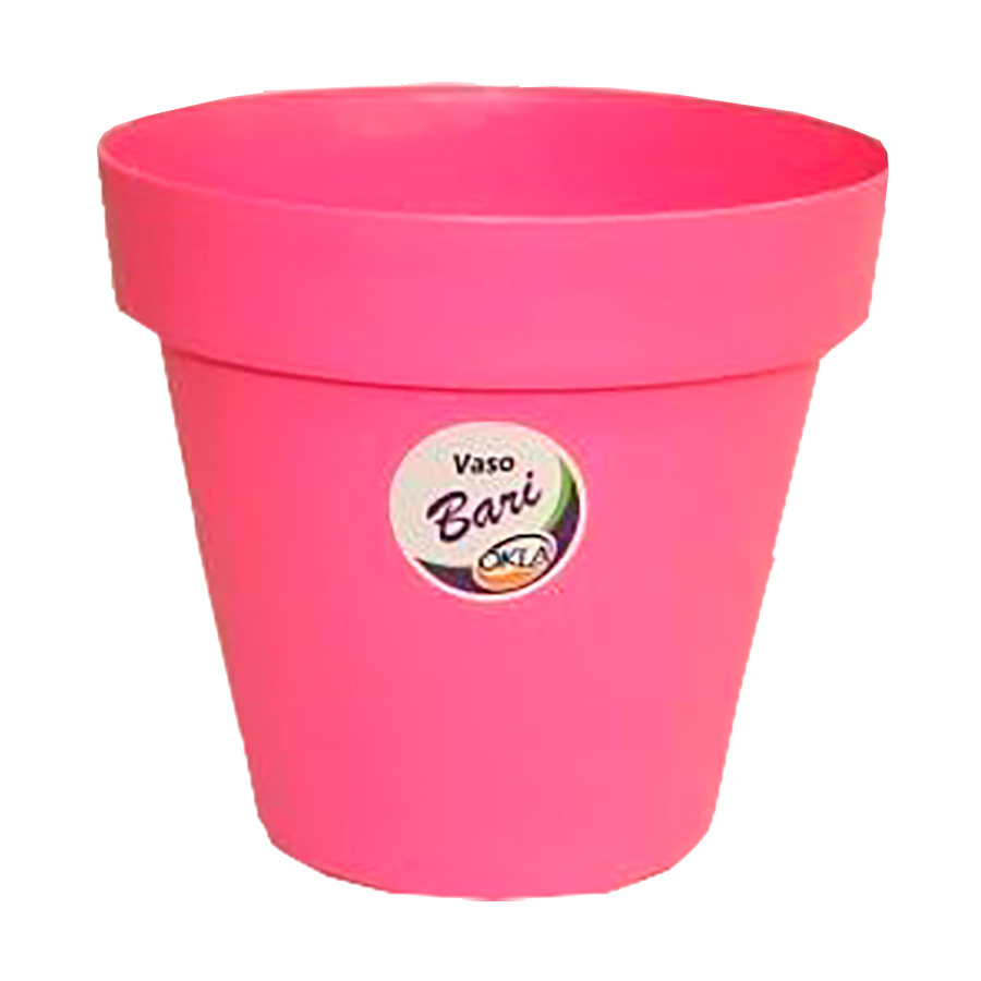 Vaso Okla Bari Rosa para Jardim