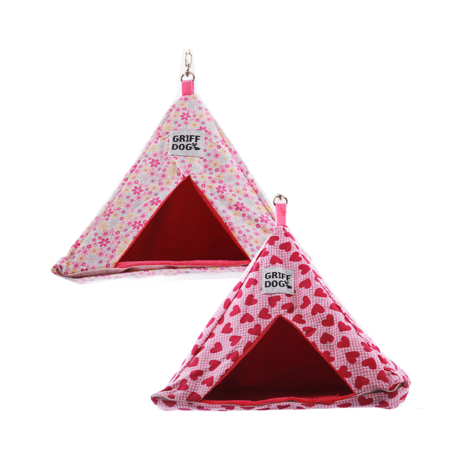 Casa Griff Dog com Pelúcia para Roedores - Cores Sortidas