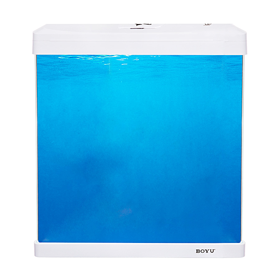 Aquário Boyu Curvo EC 400 33L Branco