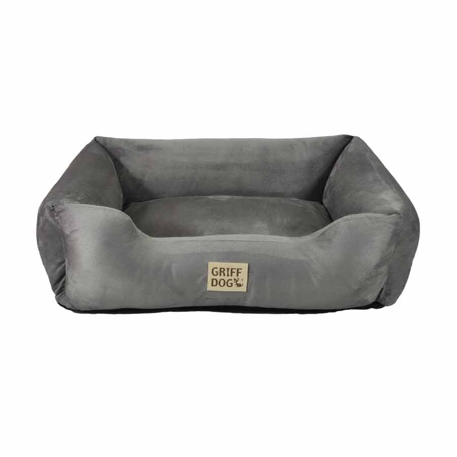 Cama Angélica Griff Dog para Cães Cinza - Tam 3