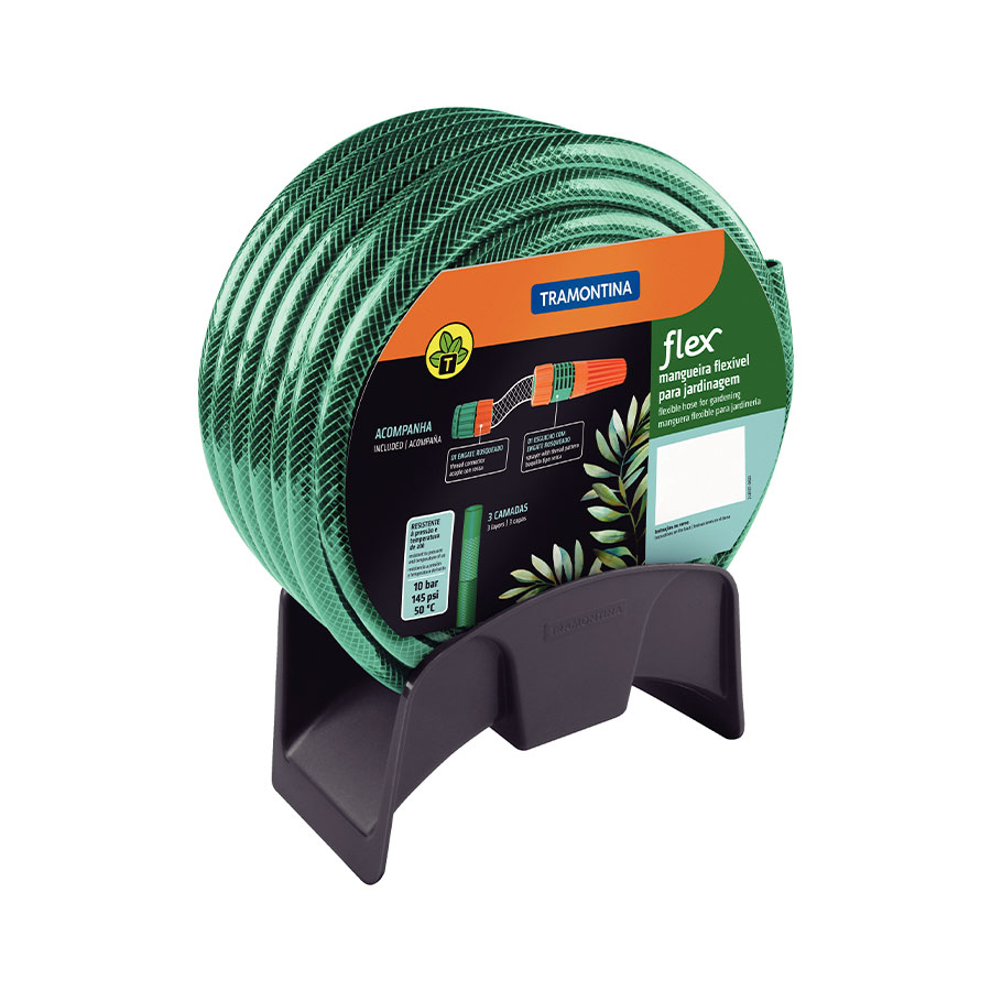 Mangueira Flex Tramontina Verde em PVC 20m