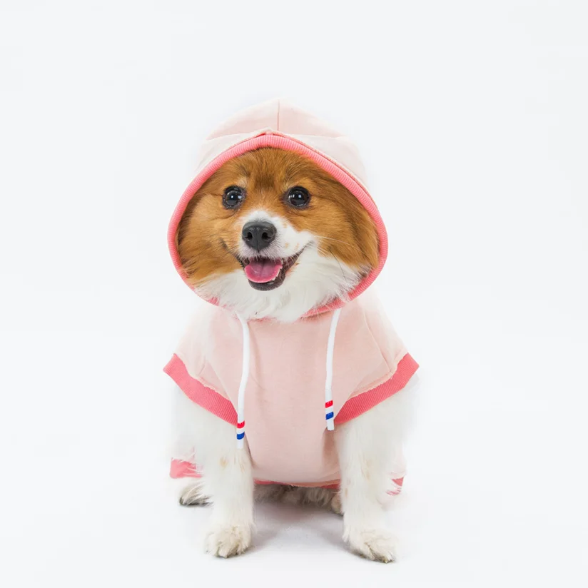 Roupa Cães Tutelo Moletom Comfy Rosa M