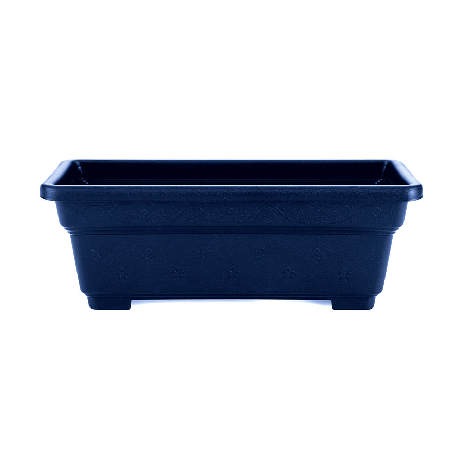 Floreira Desli Vicenza Azul Escuro 30cm