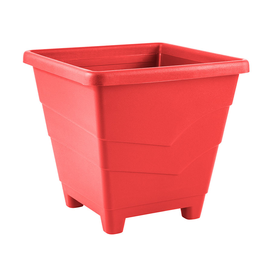 Vaso Desli Milão Vermelho