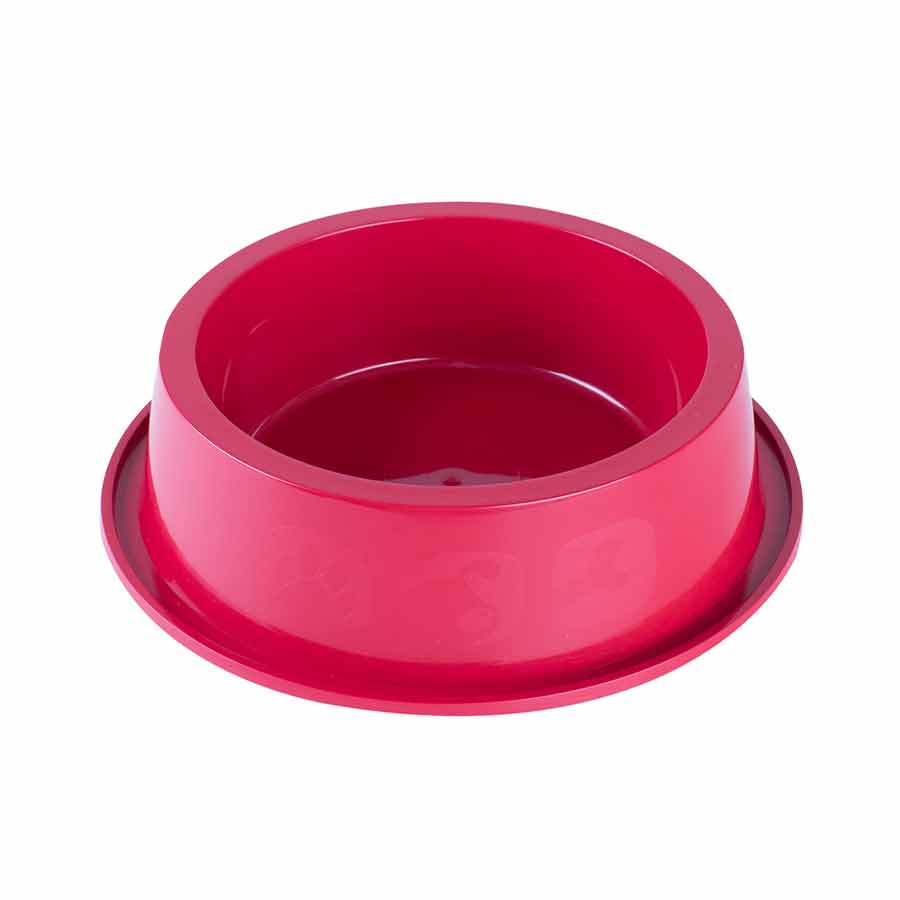 Comedouro DuraPets Anti Formiga Vermelho para Cães