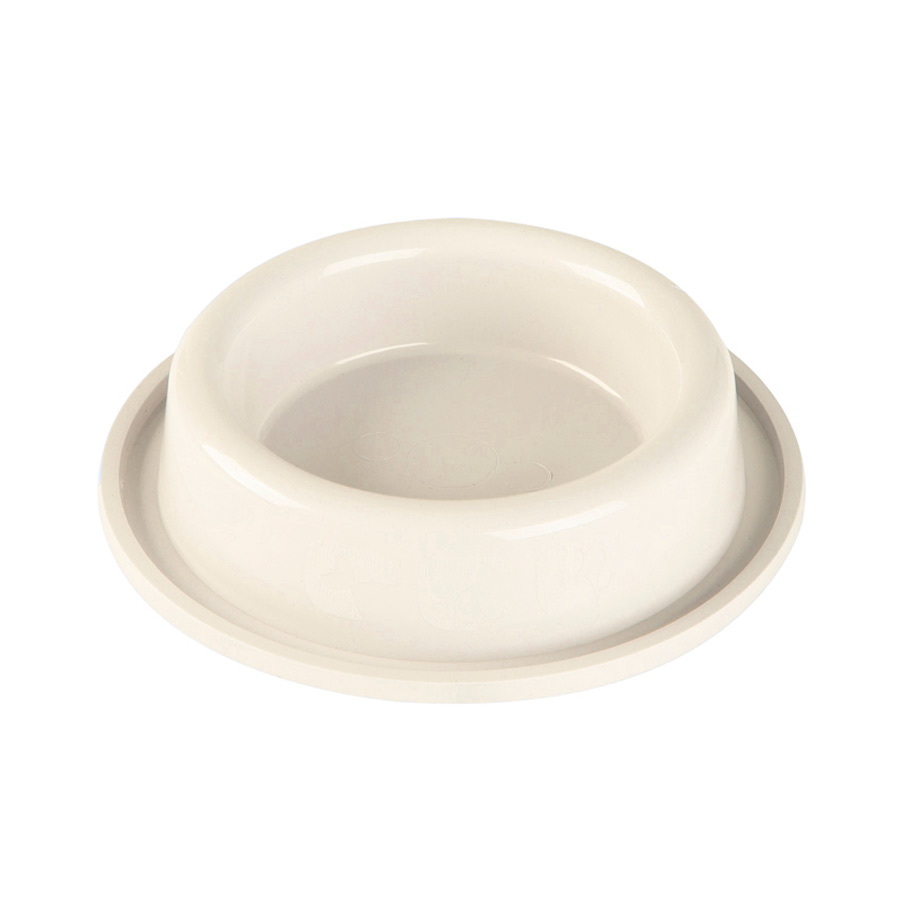 Comedouro DuraPets Anti Formigas Bege para Gatos 200ml
