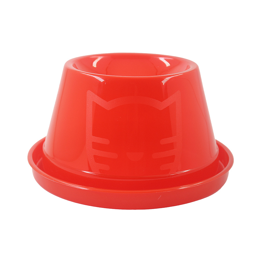 Comedouro para Gatos Ergogato Lilopety 150ml - Vermelho
