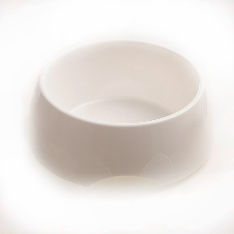 Comedouro Amicus Smart Pet Anti Formiga Branco para Cães e Gatos