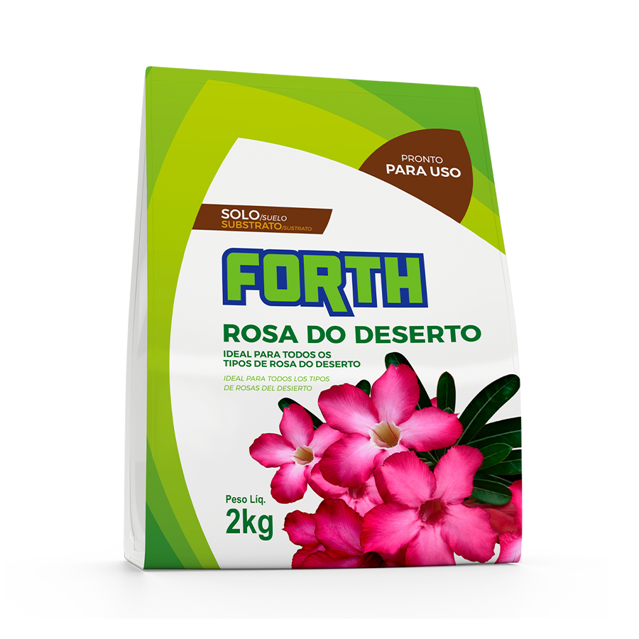 Substrato Rosa do Deserto 2kg Forth