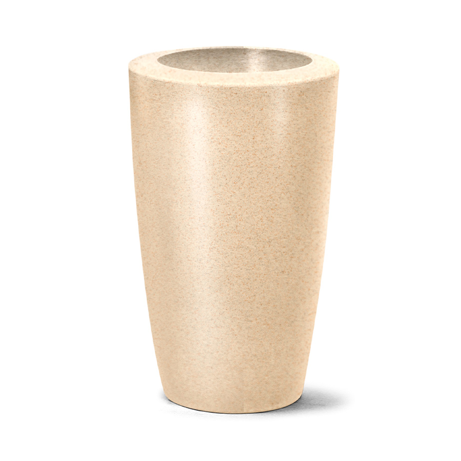 Vaso Terraza Classic Cônico Areia - 46