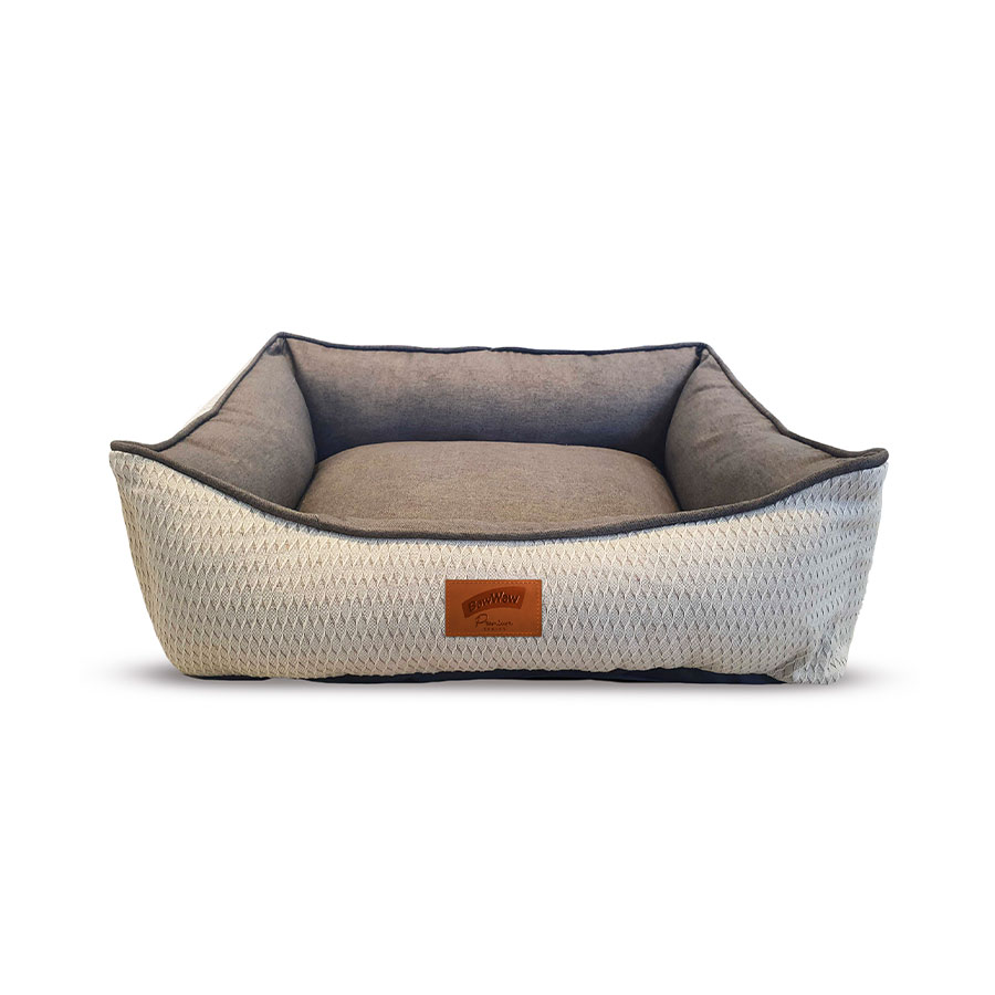 Cama Baw Waw Sonho Decor Bege para Cães e Gatos