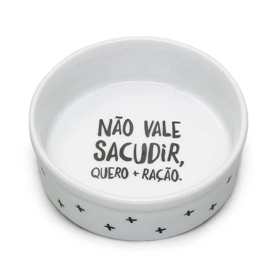 Comedouro Cansei de Ser Gato Quero + Ração