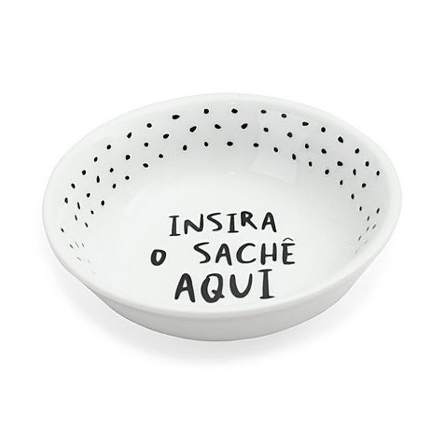 Comedouro Cansei de Ser Gato Raso Sachê