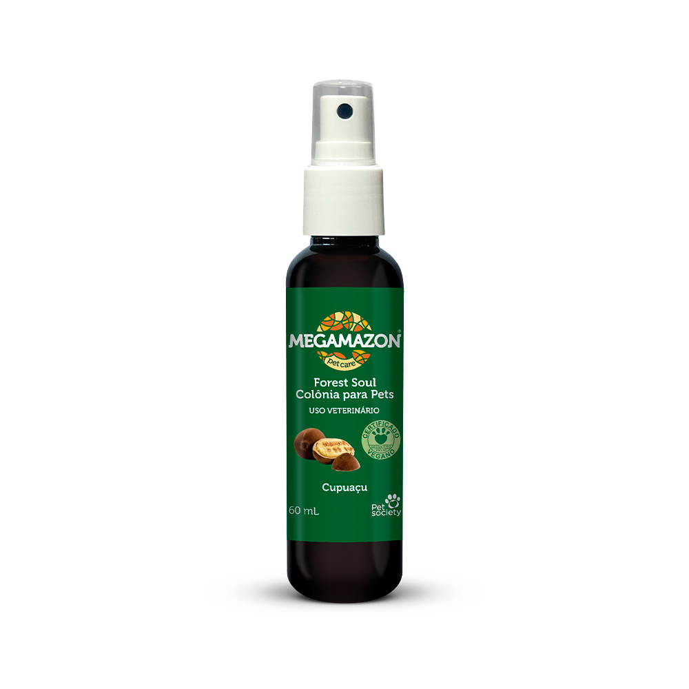 Body Splash Megamazon Forest Soul Cupuaçu para Cães e Gatos