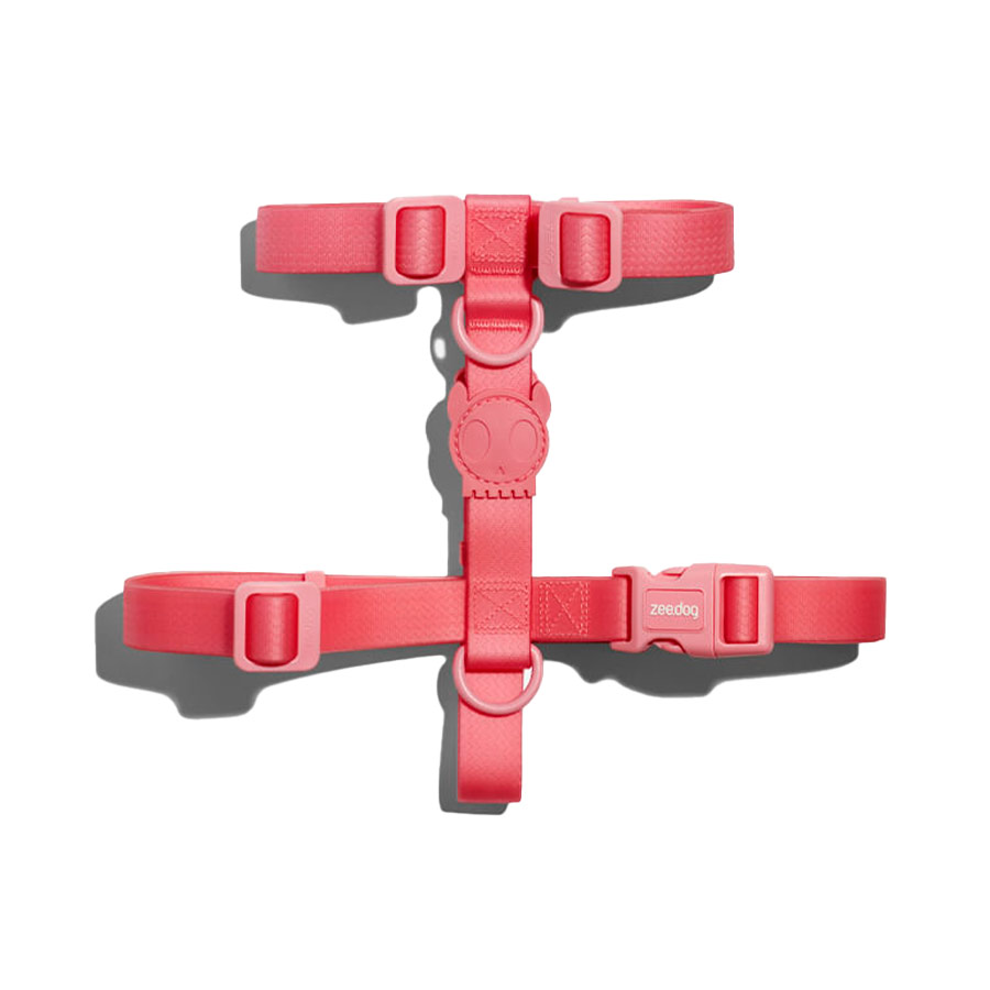 Peitoral H Zee.Dog Neopro Bubblegum Rosa para Cães