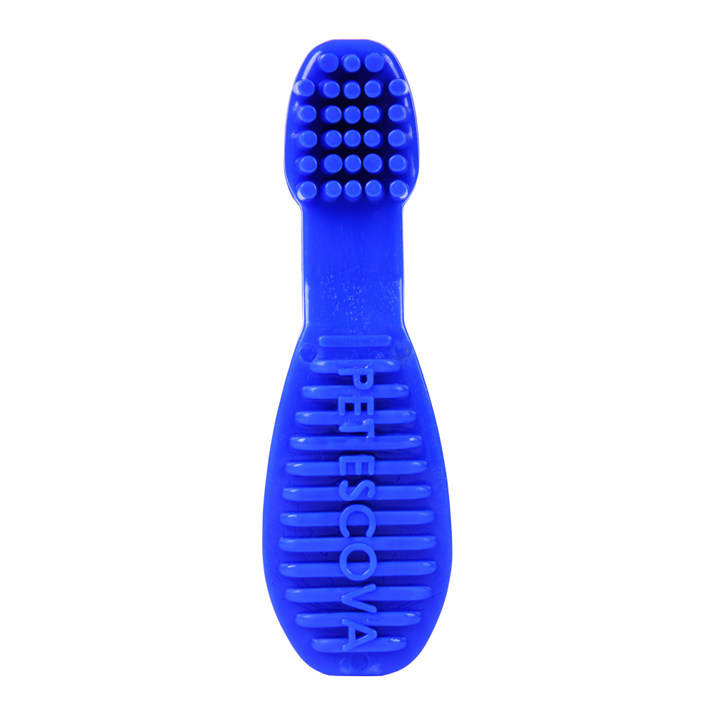 Brinquedo Mordedor Escova Azul Pet Games para Cães