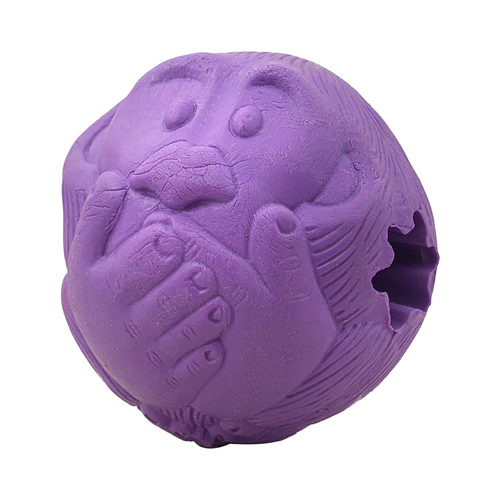 Brinquedo Pet Games Macaquinho Bolinha Lilás para Cães